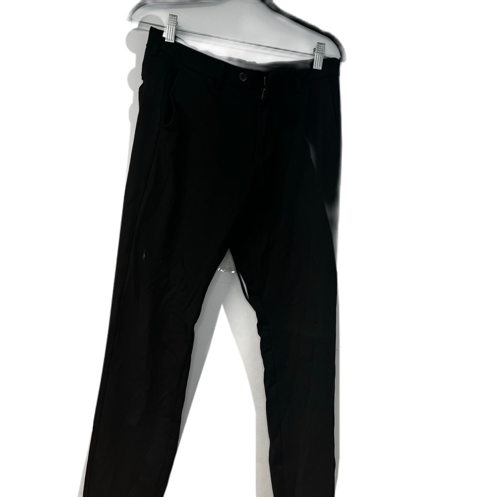 T.O. Stretch skinny kids boy Black Pants business casual classic soft 18sk cozy